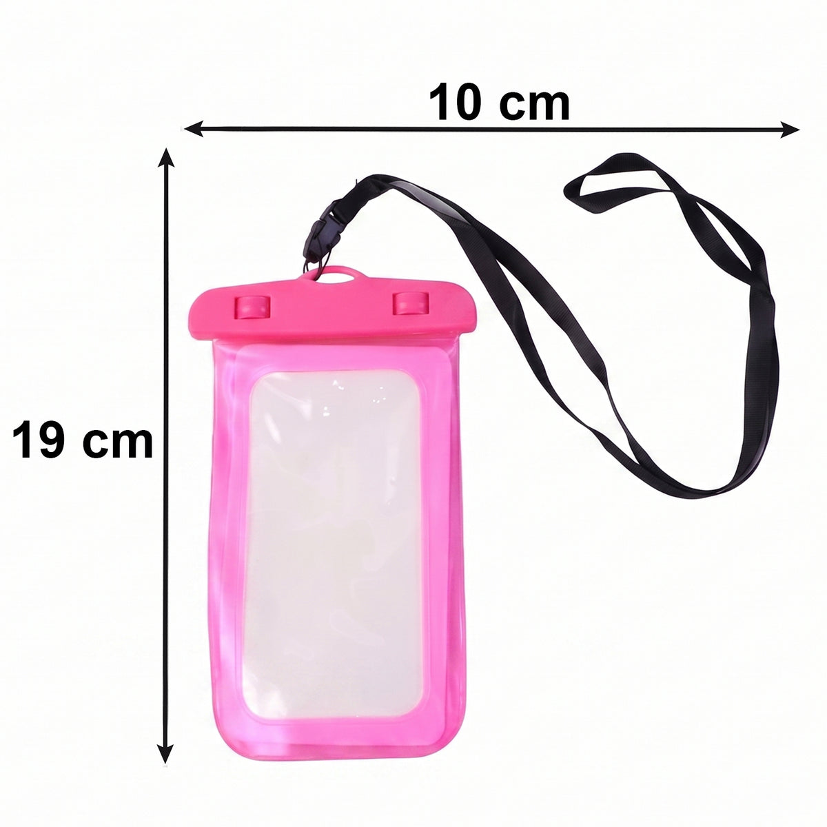 Waterproof Mobile Pouch Cover 1 Pc Universal Sealed Phone Case With Lanyard