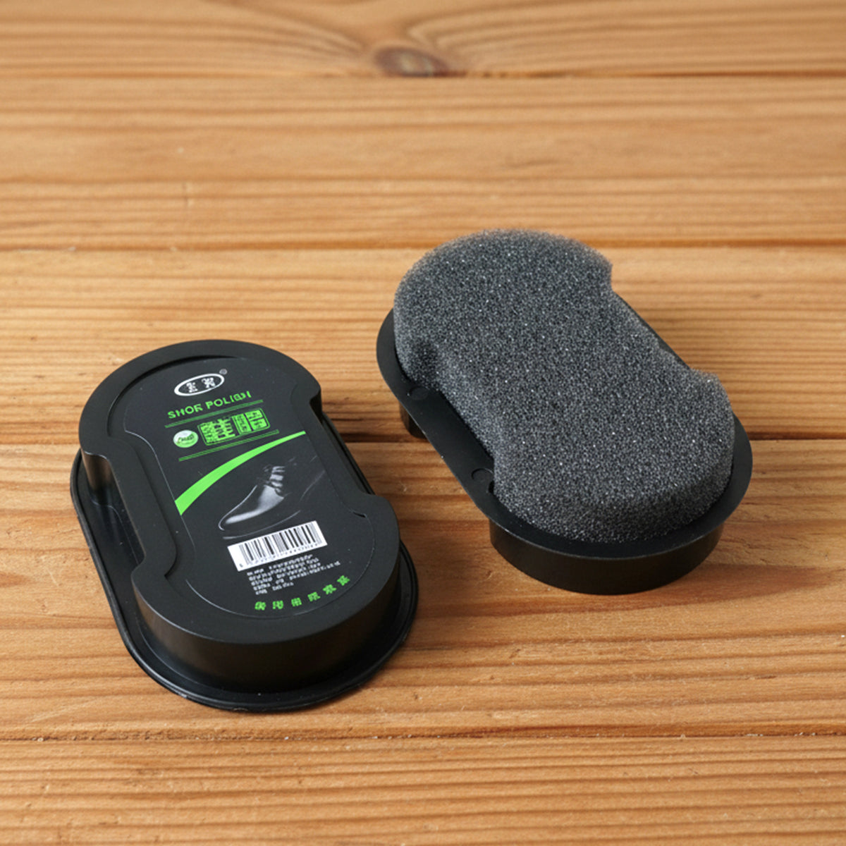 Shoe Polish Sponge Instant Shine Easy Leather Care
