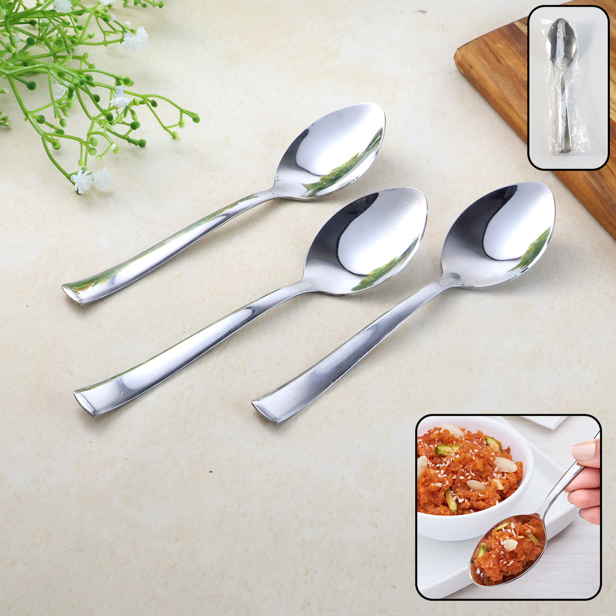Everyday Dining Spoons - (3 Pc Set)