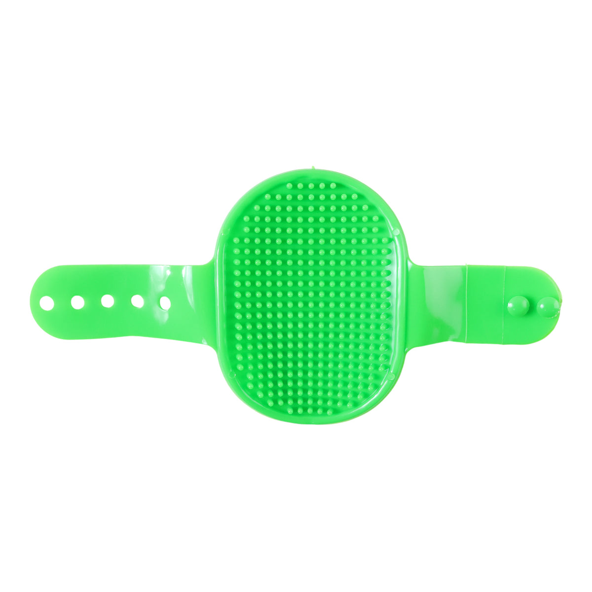 Pet Grooming Bath Brush With Adjustable Hand Strap For Dogs Cats (1 Pc)