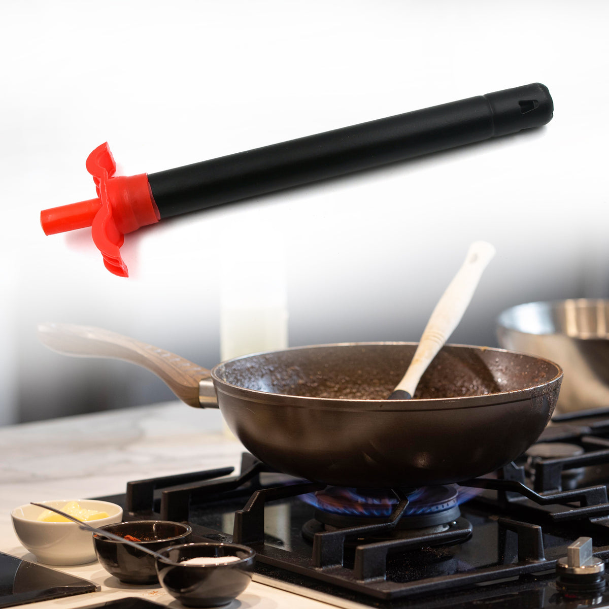 Stainless Steel Gas Lighter For Kitchen Gas Stove Long Lasting Unbreakable Lighters For Gas Stoves Restaurants Kitchen (1 Pc)