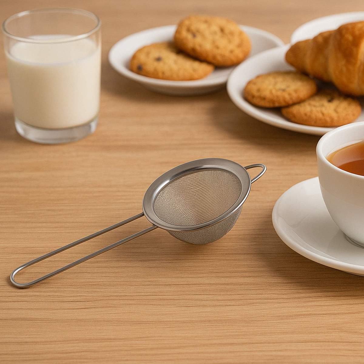 Supermom Slim Stainless Steel Strainer (1 Pc)