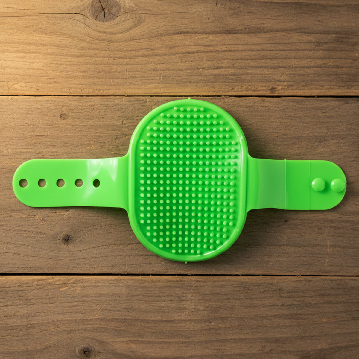 Pet Grooming Bath Brush With Adjustable Hand Strap For Dogs Cats (1 Pc)