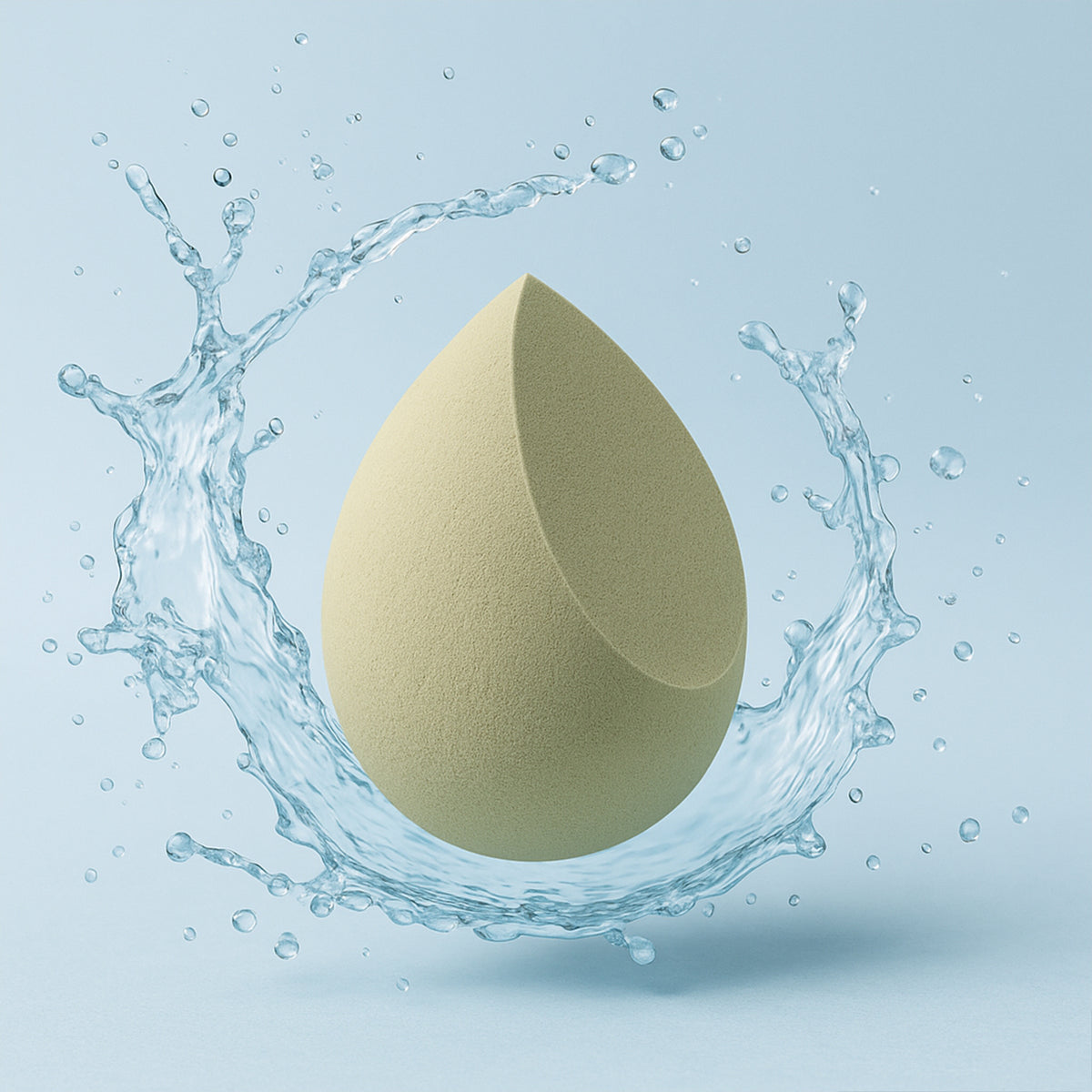 Makeup Sponge For Blending Liquid Foundations Powders And Creams (Multicolor 1 Pc)