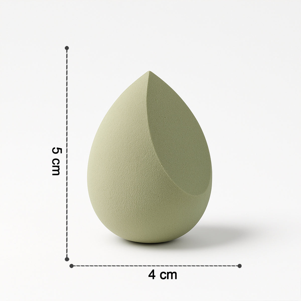 Makeup Sponge For Blending Liquid Foundations Powders And Creams (Multicolor 1 Pc)