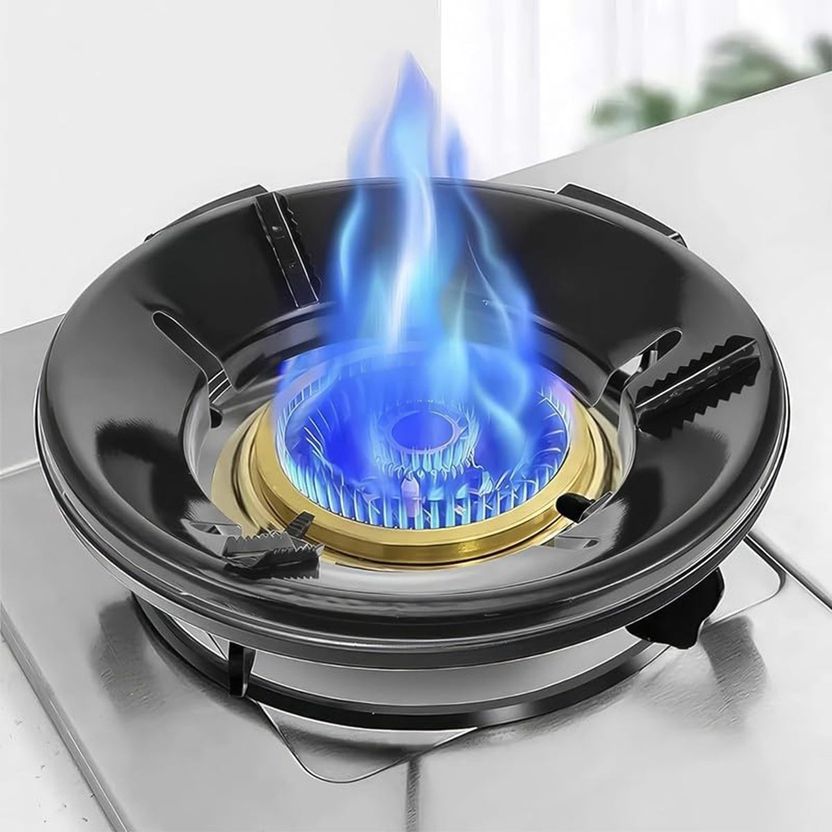 Gas Stove Flame Protector Ring (25 X 25 Cm 4 Pc)