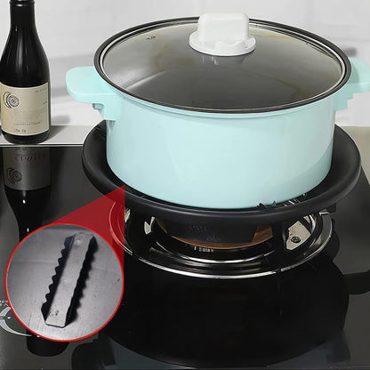 Gas Stove Flame Protector Ring (25 X 25 Cm 4 Pc)