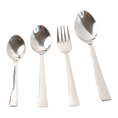 Apex Premium Stainless Steel Cutlery (16  Pc  Set)