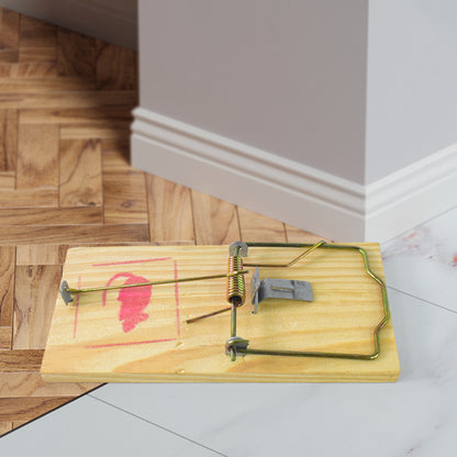 Wooden Mouse Rat Traps (1 Pc)