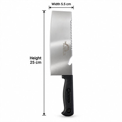 Small Stainless Steel Kitchen Cleaver Knife For Chopping (1 Pc)