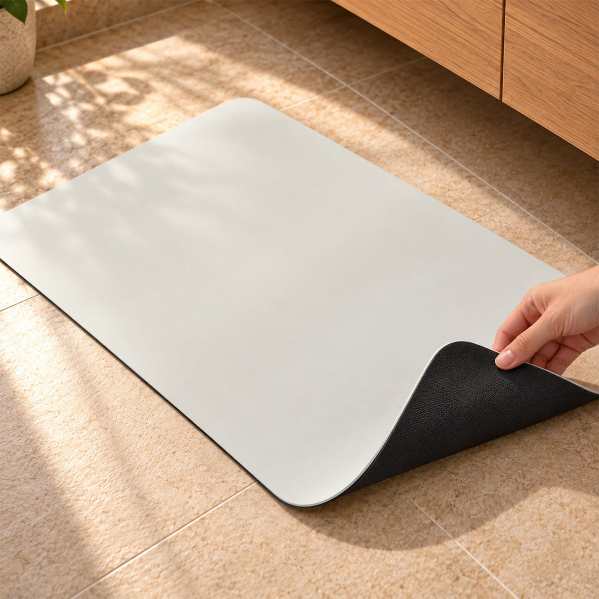 Decorative Floor Mat For Kitchen And Bathroom Floors (1 Pc 39.5x59.5 Cm)