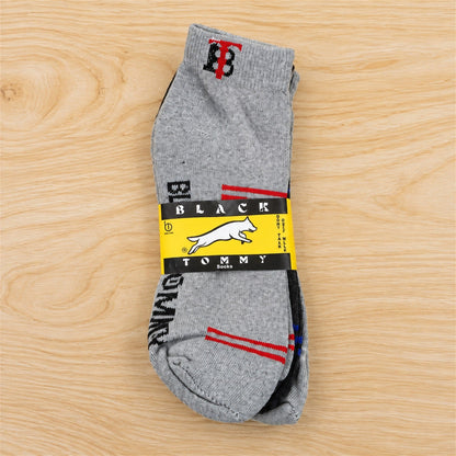 Soft Stretchable Knitted Ankle Socks For Everyday Casual Wear (3 Pair)