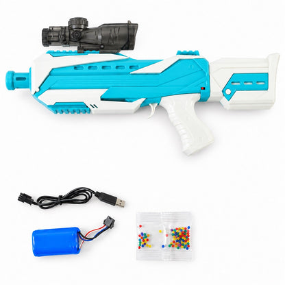 Electric Toy Gel Blaster With Battery Pack Usb Cable And Gel Bead Pack (1 Set)