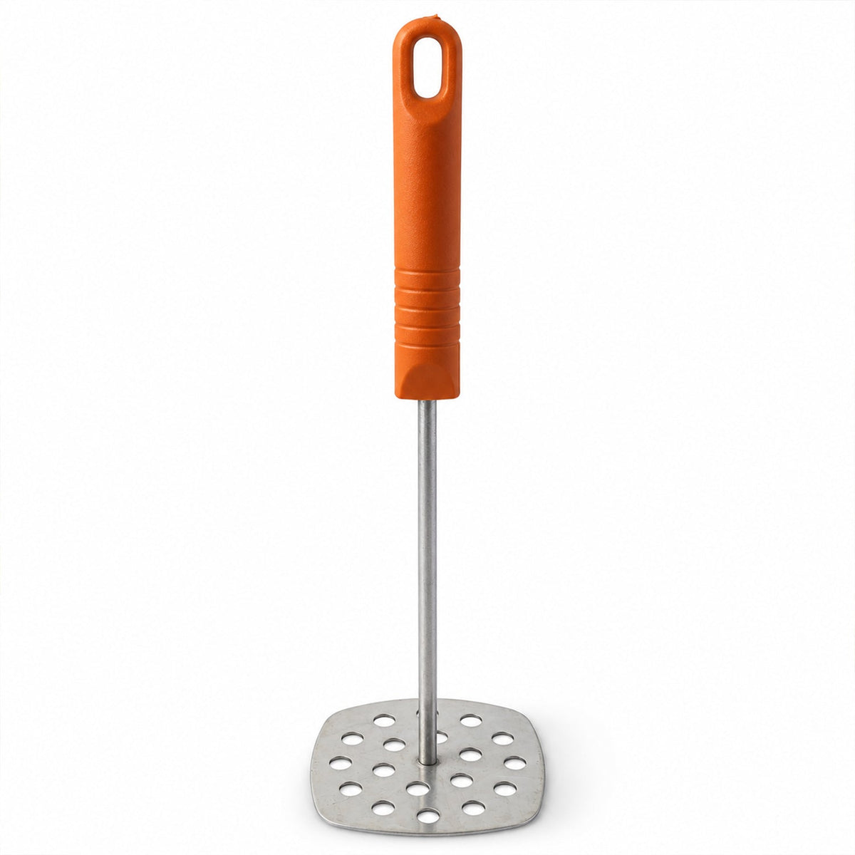 Stainless Steel Potato Masher With Plastic Handle For Pav Bhaji And Vegetables (1 Pc)