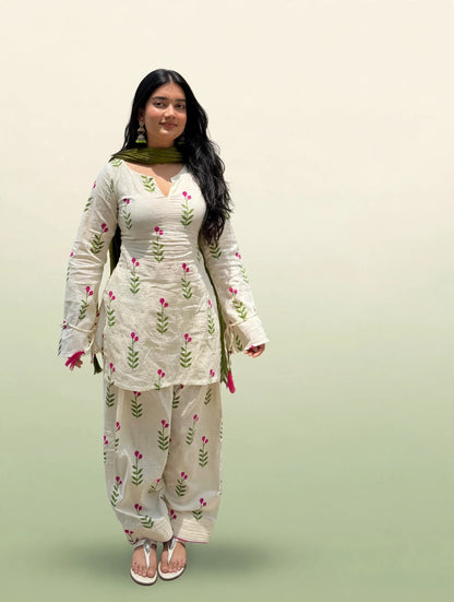 Farshi Salwar Suit 3 Pcs Set