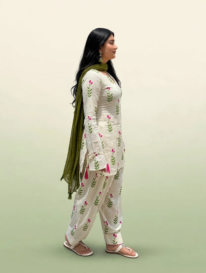 Farshi Salwar Suit 3 Pcs Set