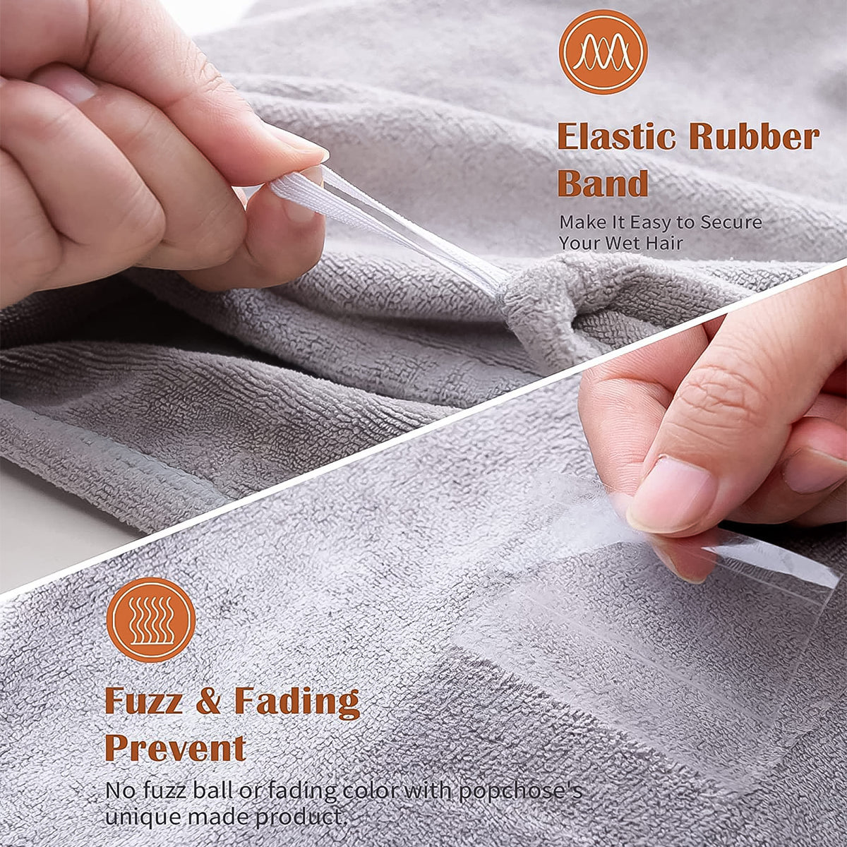 1408 Quick Turban Hair-drying Absorbent Microfiber Toweldry Shower Caps