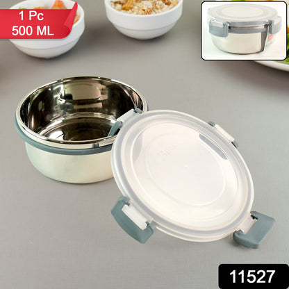 Apex Round Airtight Food Storage Container Approx 500 Ml (1 Pc)