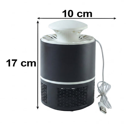 Usb Mosquito Killer Lamp With Quiet Suction Trap For Home And Office Use (1 Pc)