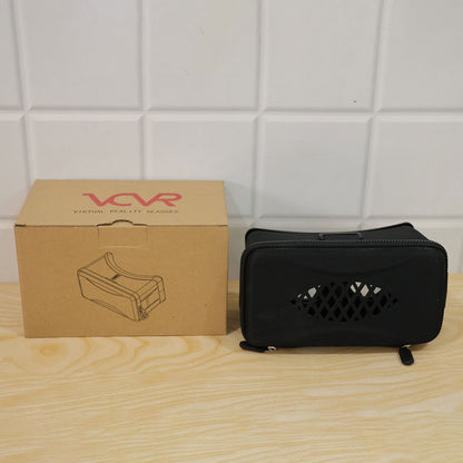 3d Virtual Reality Smartphone Headset With Dual Lenses And Focus Control Without Belt (1 Pc)