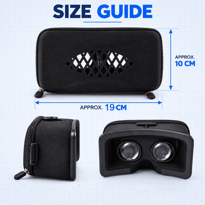 3d Virtual Reality Smartphone Headset With Dual Lenses And Focus Control Without Belt (1 Pc)