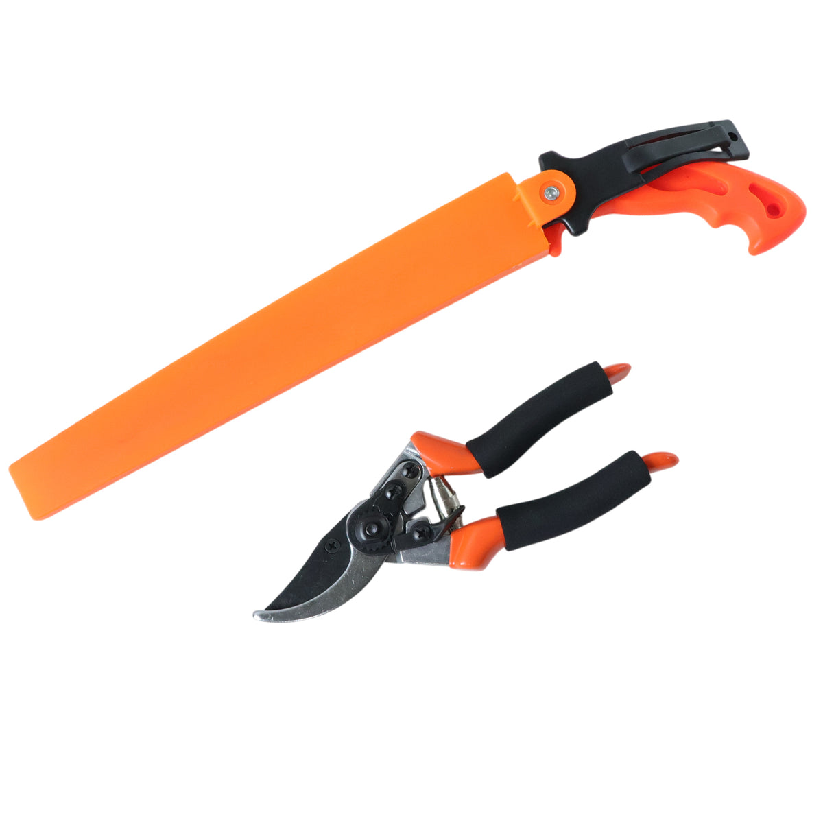Heavy Duty Gardening Pruning Tool Combo Set (2 Pc Set)