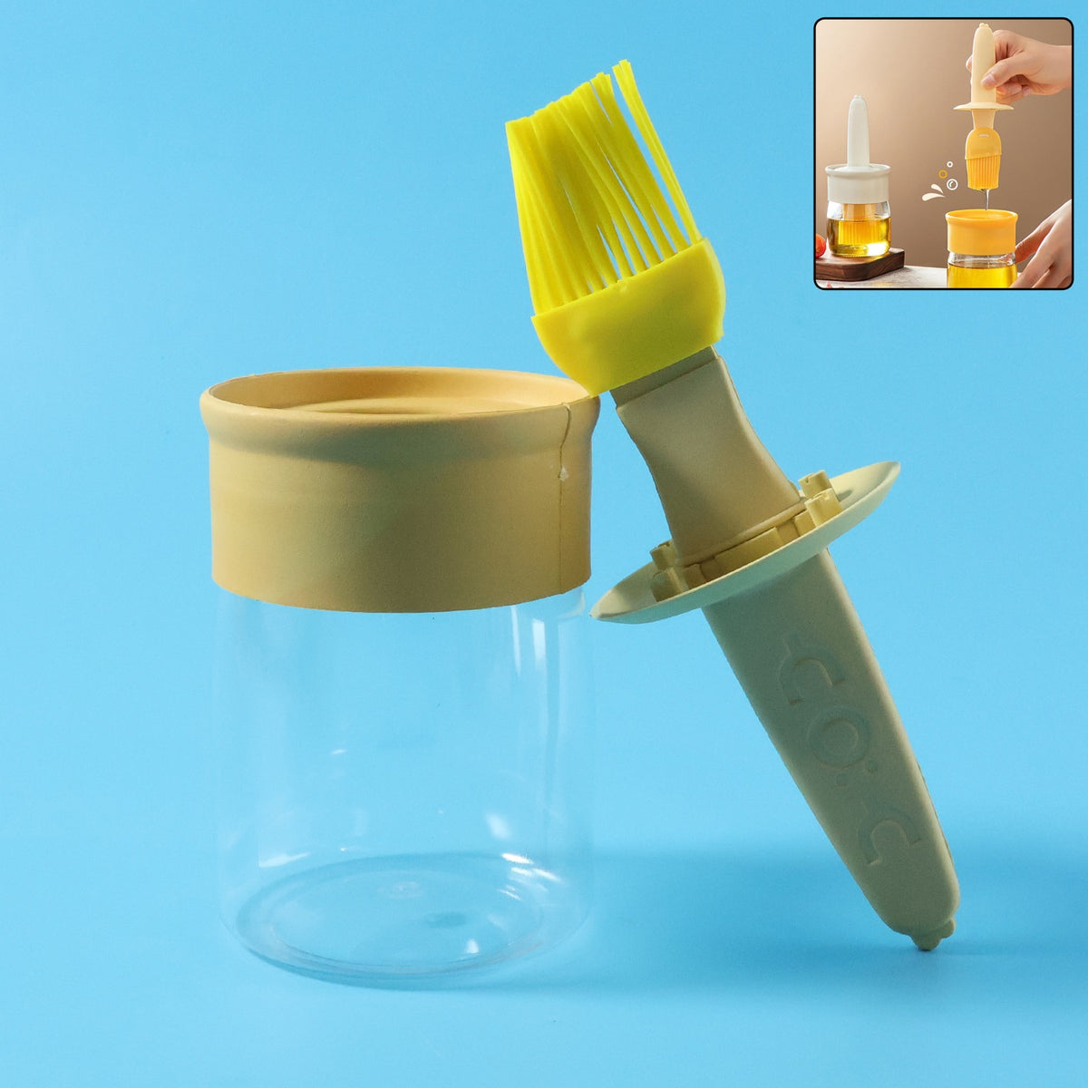 2-in-1 Oil Dispenser Bottle (1 Pc)