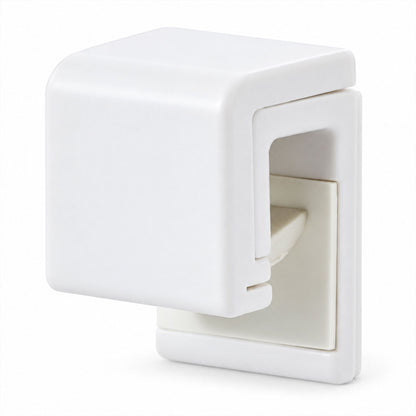 Plastic Wall Mounted Push Type Towel Holder For Bathroom Kitchen And Home Uses