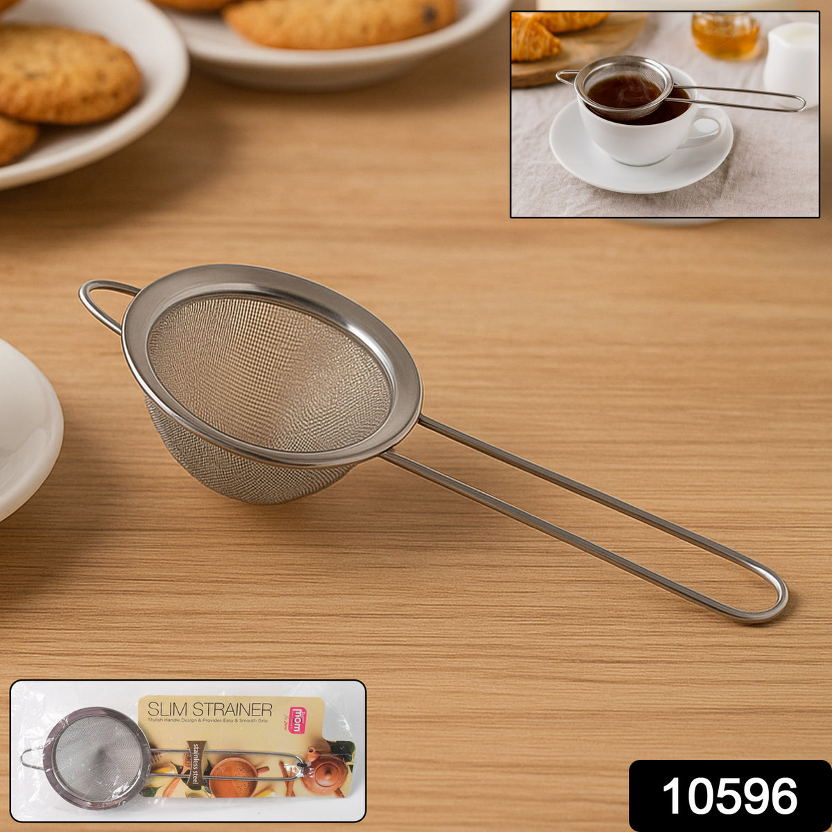 Supermom Slim Stainless Steel Strainer (1 Pc)
