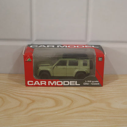 Die Cast Metal Pullback Suv Toy Car With Opening Doors And Roof Rack (1 Pc)