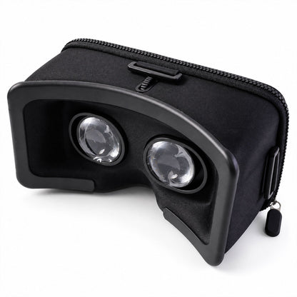 3d Virtual Reality Smartphone Headset With Dual Lenses And Focus Control Without Belt (1 Pc)